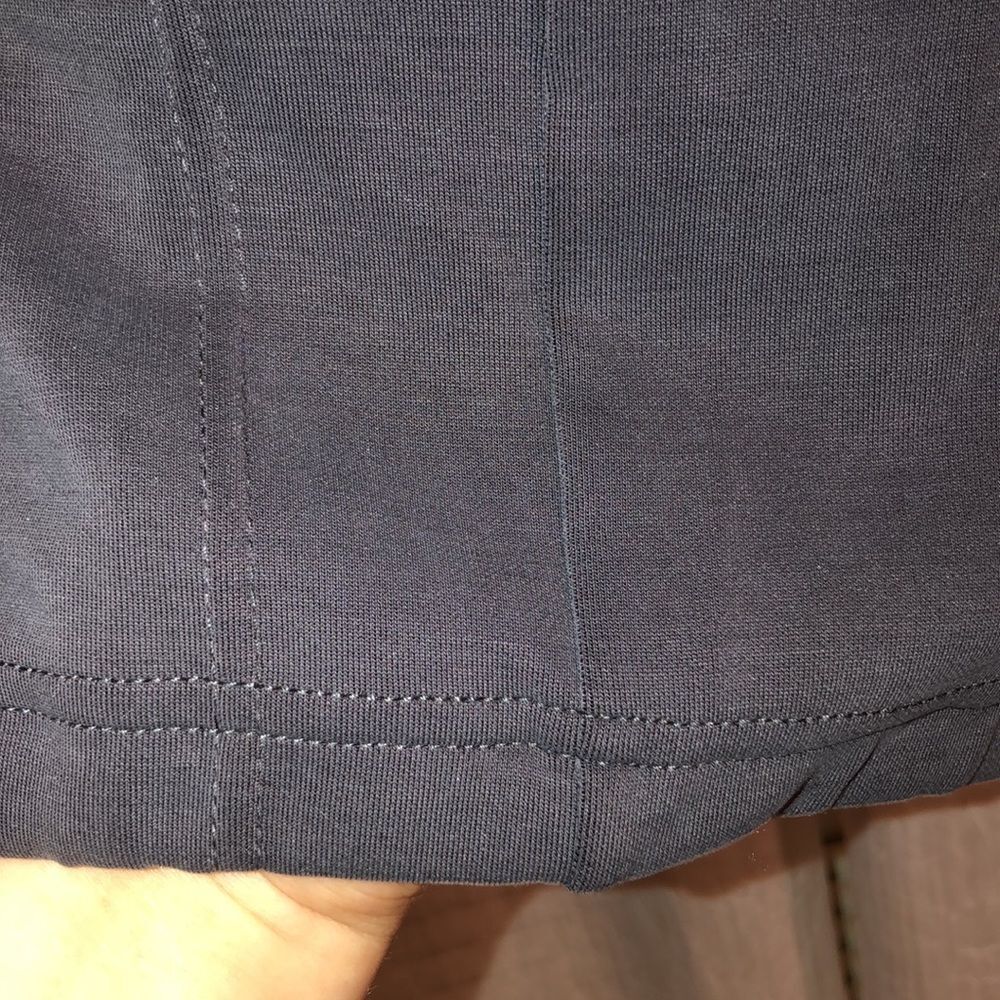 Anthropologie XL Marrakech Carbon Gray Moto Style Sweatshirt Jacket - Picture 10 of 16